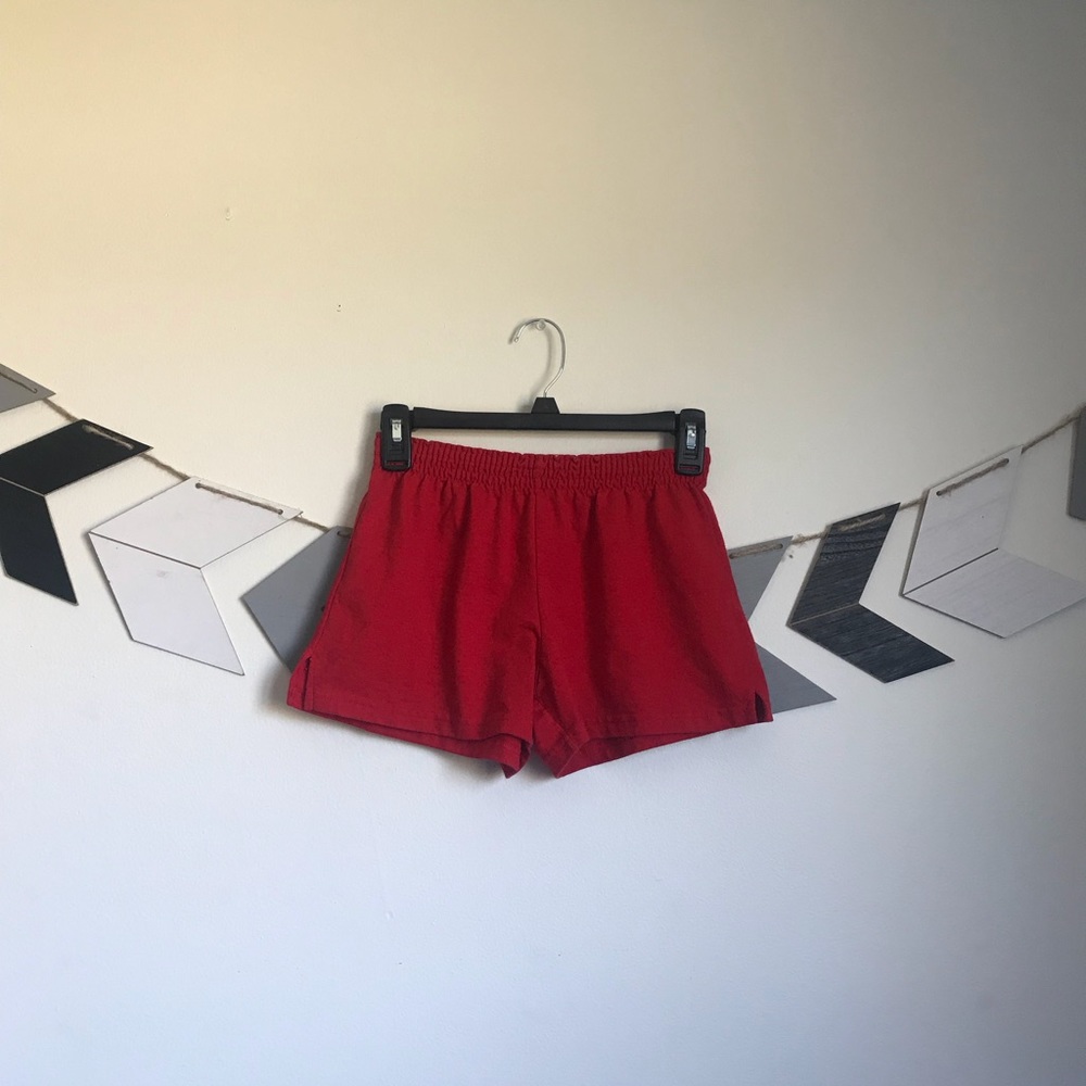 Red Soffe Shorts